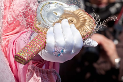 Mask in the Venice carnival