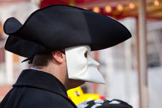 Mask in the Venice carnival