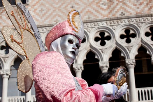 Mask in the Venice carnival