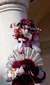 Mask in the Venice carnival