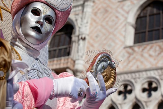 Mask in the Venice carnival