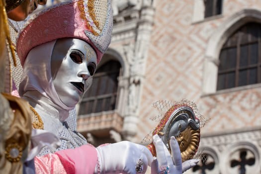 Mask in the Venice carnival