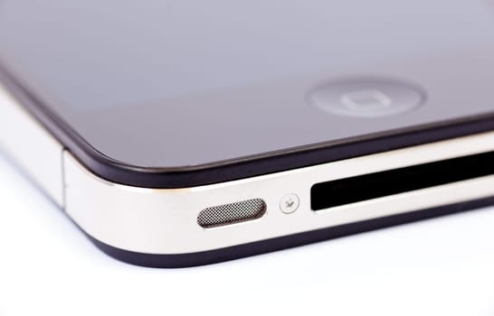 Smart phone isolated on a white background