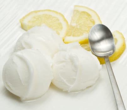 lemon ice cream