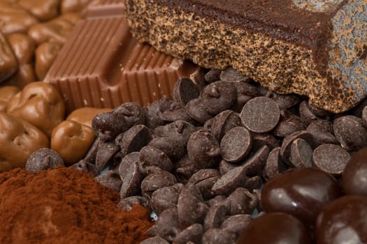 different kind of chocolate
