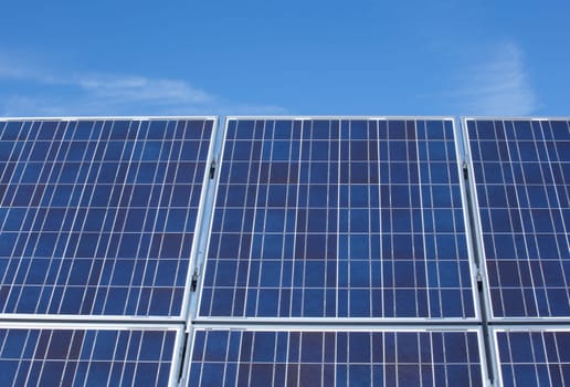 Photo of the Photovoltaic panels