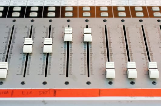 Close up of a mixer