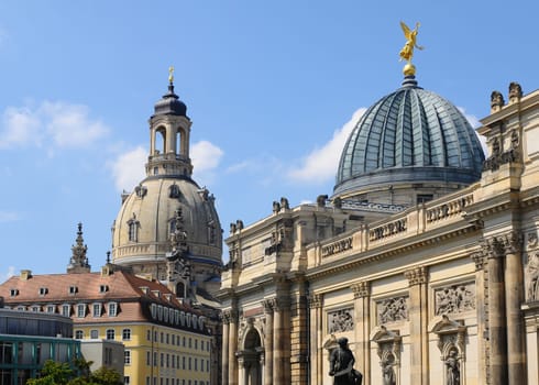 Dresden Frauenkirche and Art Academy