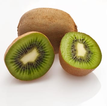 Kiwi isolated on white background