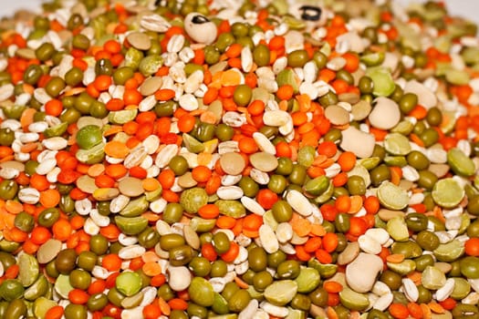 Lentils, beans and other legumes
