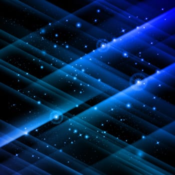 Abstract star field. Illustration for creative design