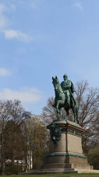 Equestrian statue