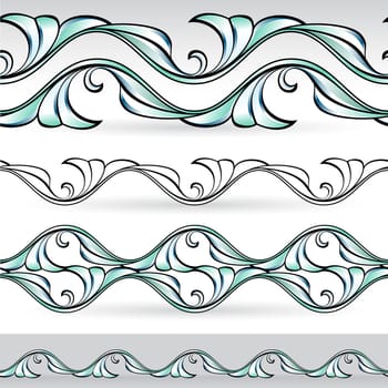 Flora design number seven. Nice design elements for your best creative ideas.