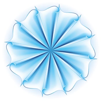 Dynamic Flow Backgrounds #2. Vector illustration on white background.