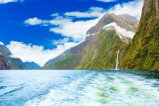 Milford sound fiordland. New Zealand