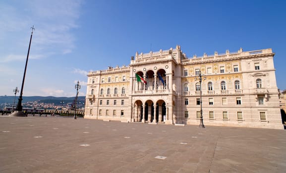 Governament house in Trieste, Italy