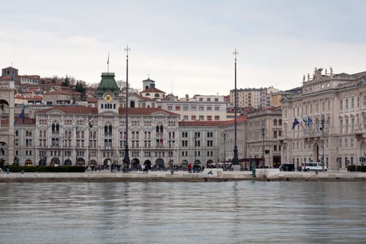 Piazza unità d&#039 Italia, Trieste - Italy