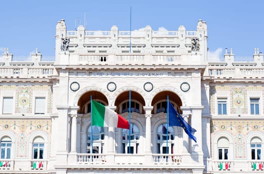 Governament house in Trieste, Italy