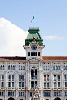Town Hall in the city of Trieste