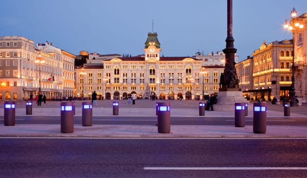 Piazza unità d&#039 Italia, Trieste - Italy