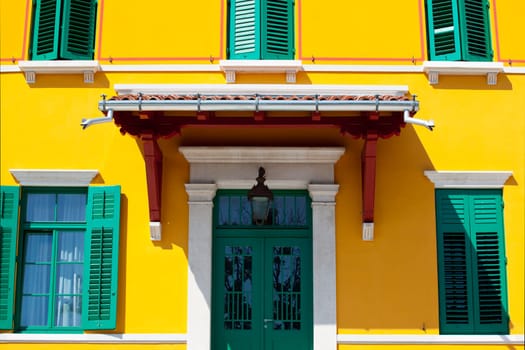 Yellow house in Trieste - Italy
