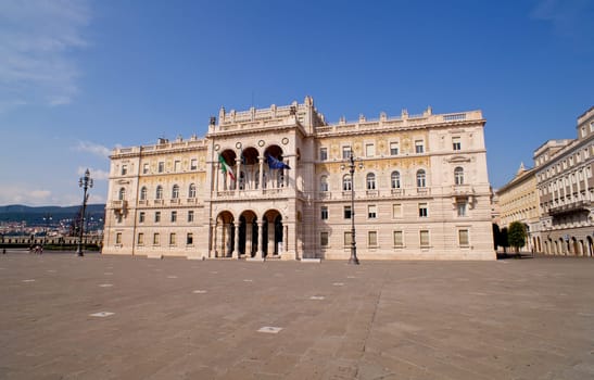 Governament house in Trieste, Italy