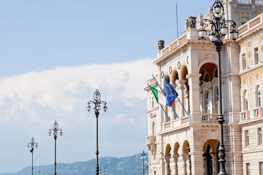 Governament house in Trieste, Italy