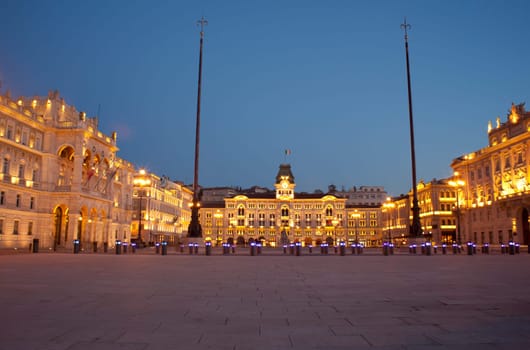 Piazza unità d'Italia, Trieste - Italy