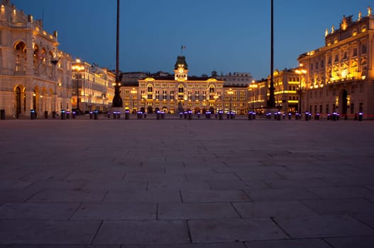 Piazza unità d'Italia, Trieste - Italy