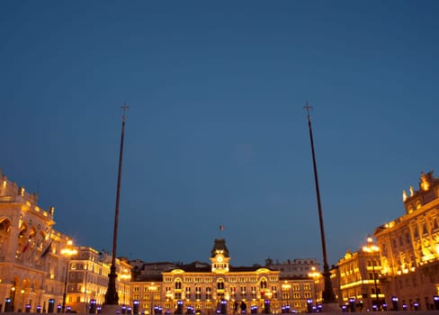 Piazza unità d'Italia, Trieste - Italy