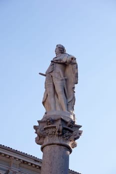 Carlo V monument, Trieste - Italy