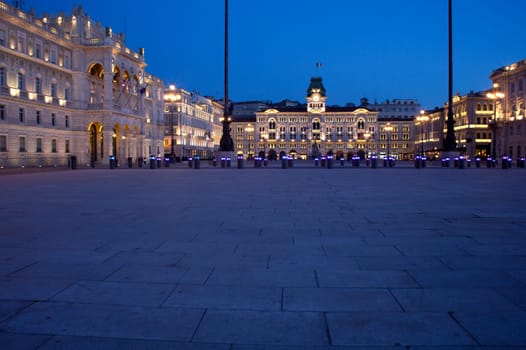 Piazza unità d'Italia, Trieste - Italy