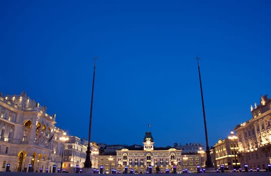 Piazza unità d'Italia, Trieste - Italy