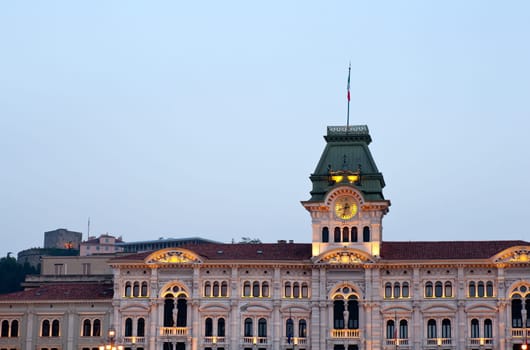 Piazza unità d'Italia, Trieste - Italy