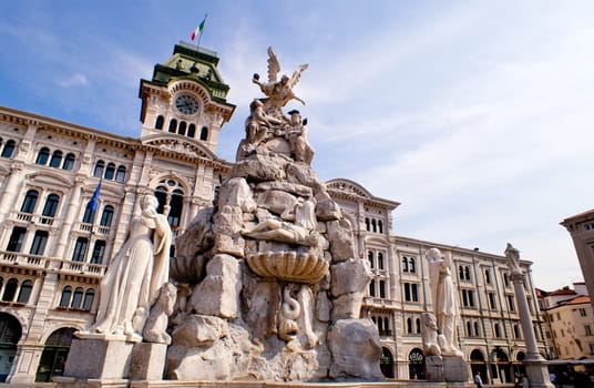 View of Piazza unità d'Italia, Trieste