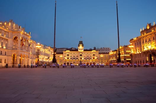 Piazza unità d'Italia, Trieste - Italy