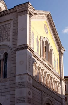 Statue on Orthodox Church of St. Spyridon, Trieste