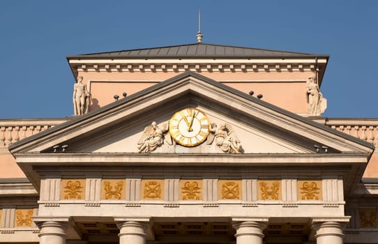 Stock exchange building, Trieste - Italy