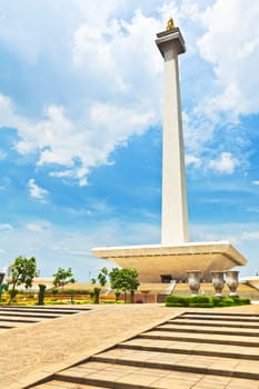 National Monument Monas. Merdeka Square, Central Jakarta, Indonesia
