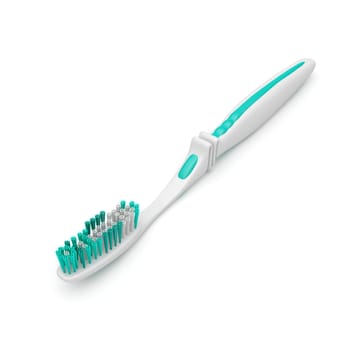 Toothbrush on a white background