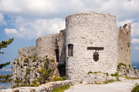View of St. Servolo castle, Slovenia