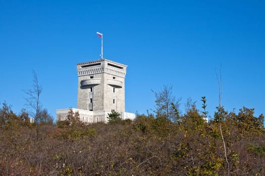 View of Tito mausoleum, Slovenia