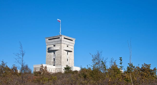 View of Tito mausoleum, Slovenia