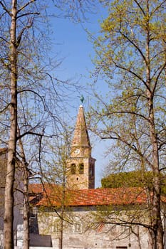 Bell tower of the St. Euphemia Basilica, Grado - Italy