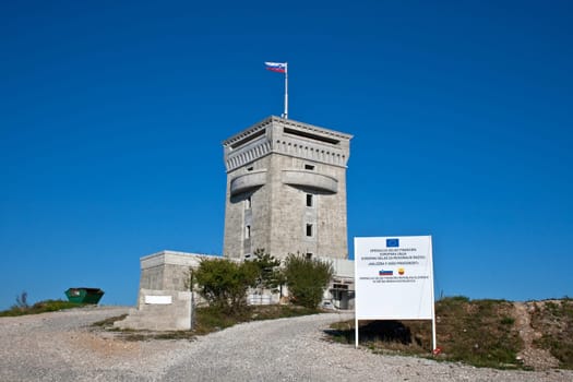View of Tito mausoleum, Slovenia