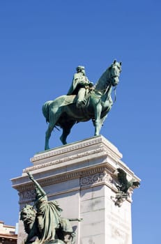 Garibaldi monument, Milan - Italy