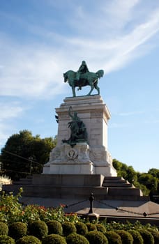 Garibaldi monument, Milan - Italy