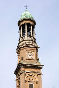 Bell tyower, St. Luigi church of Milan - Italy