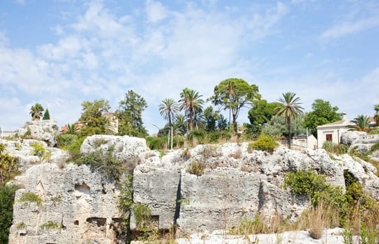 Park, Neapolis in Syracuse - Sicily - Italy