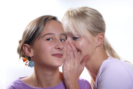 Complicity between mother and daughter